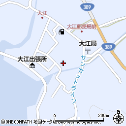 熊本県天草市天草町大江7478周辺の地図