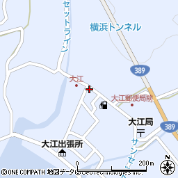 熊本県天草市天草町大江7327周辺の地図
