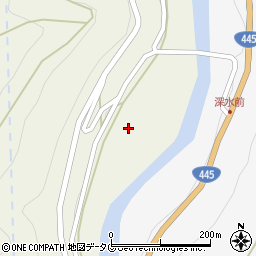 熊本県球磨郡相良村四浦西3420周辺の地図