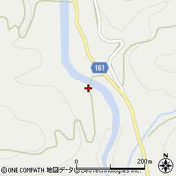 熊本県球磨郡水上村岩野2164周辺の地図