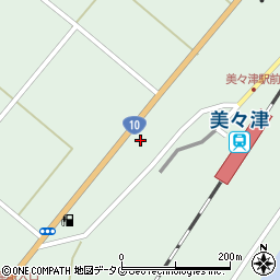 宮崎県日向市美々津町2260-1周辺の地図