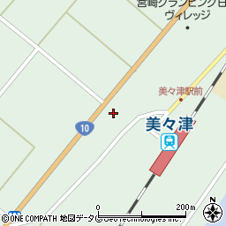 宮崎県日向市美々津町2262周辺の地図