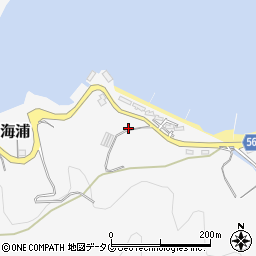 熊本県葦北郡芦北町海浦1495周辺の地図