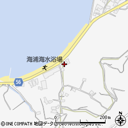 熊本県葦北郡芦北町海浦1222周辺の地図