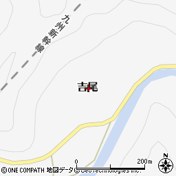 熊本県葦北郡芦北町吉尾周辺の地図