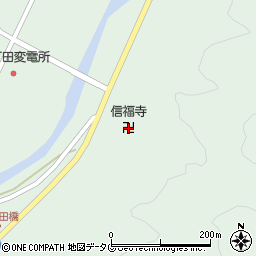 信福寺周辺の地図