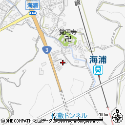 熊本県葦北郡芦北町海浦1110周辺の地図