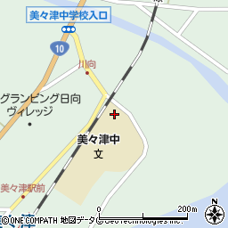 宮崎県日向市美々津町2756周辺の地図