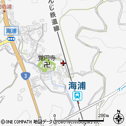 熊本県葦北郡芦北町海浦580周辺の地図
