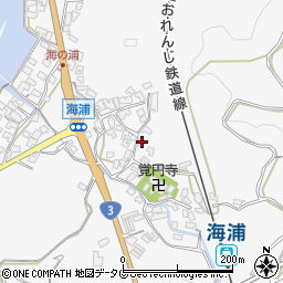 熊本県葦北郡芦北町海浦452周辺の地図