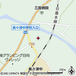 宮崎県日向市美々津町2626周辺の地図