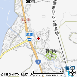 熊本県葦北郡芦北町海浦383周辺の地図