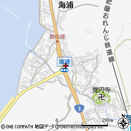 熊本県葦北郡芦北町海浦350周辺の地図