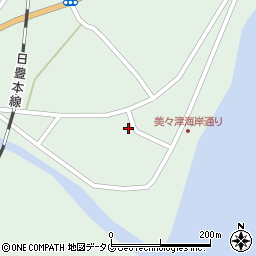 宮崎県日向市美々津町2826-1周辺の地図