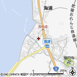 熊本県葦北郡芦北町海浦300周辺の地図