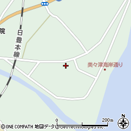 宮崎県日向市美々津町2829周辺の地図