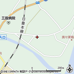 宮崎県日向市美々津町2841-1周辺の地図