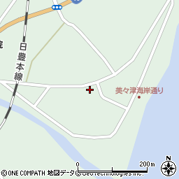 宮崎県日向市美々津町2828周辺の地図