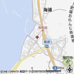 熊本県葦北郡芦北町海浦291周辺の地図