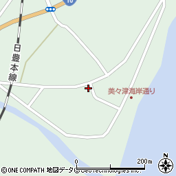 宮崎県日向市美々津町2826周辺の地図