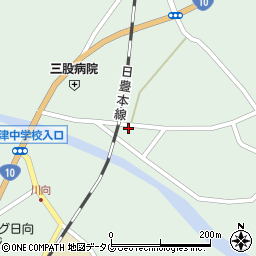 宮崎県日向市美々津町3812周辺の地図