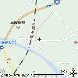 宮崎県日向市美々津町無周辺の地図