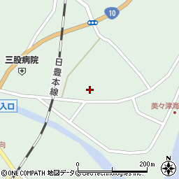 宮崎県日向市美々津町3802周辺の地図