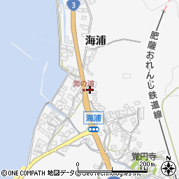 熊本県葦北郡芦北町海浦310周辺の地図