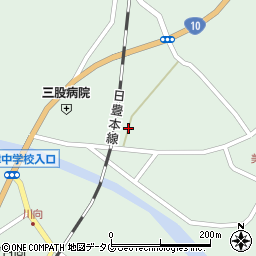 宮崎県日向市美々津町3816周辺の地図