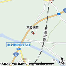 宮崎県日向市美々津町3863周辺の地図