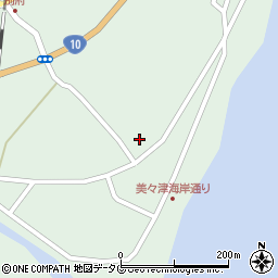 宮崎県日向市美々津町2888周辺の地図