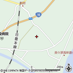 宮崎県日向市美々津町3826周辺の地図