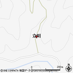 熊本県葦北郡芦北町立川周辺の地図