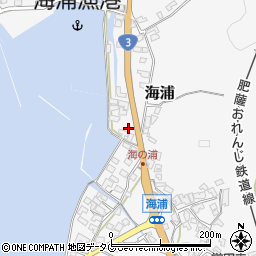 熊本県葦北郡芦北町海浦269周辺の地図