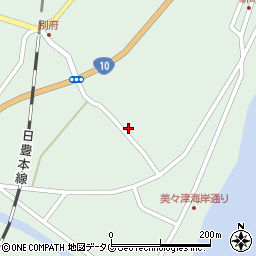 宮崎県日向市美々津町3779周辺の地図
