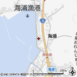 熊本県葦北郡芦北町海浦263周辺の地図