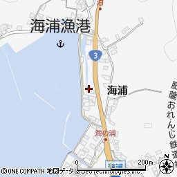 熊本県葦北郡芦北町海浦308周辺の地図