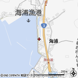 熊本県葦北郡芦北町海浦258周辺の地図