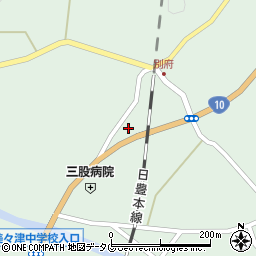宮崎県日向市美々津町3917周辺の地図