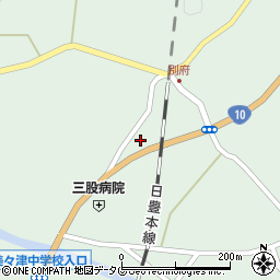 宮崎県日向市美々津町3917-4周辺の地図