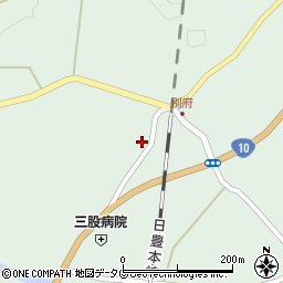 宮崎県日向市美々津町3927周辺の地図