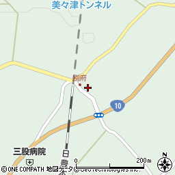 宮崎県日向市美々津町3638-1周辺の地図
