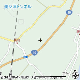 宮崎県日向市美々津町3689-1周辺の地図