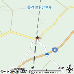 宮崎県日向市美々津町3622-1周辺の地図