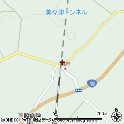 宮崎県日向市美々津町3622-1周辺の地図