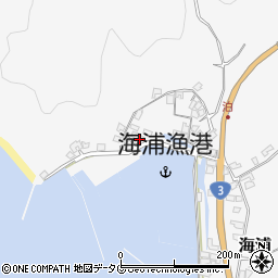 熊本県葦北郡芦北町海浦53周辺の地図