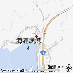 熊本県葦北郡芦北町海浦82周辺の地図