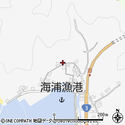 熊本県葦北郡芦北町海浦76周辺の地図