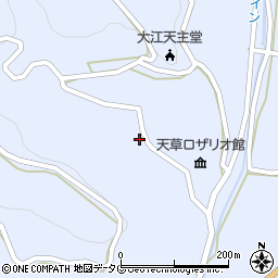 熊本県天草市天草町大江1875周辺の地図