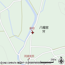 川本理容店周辺の地図